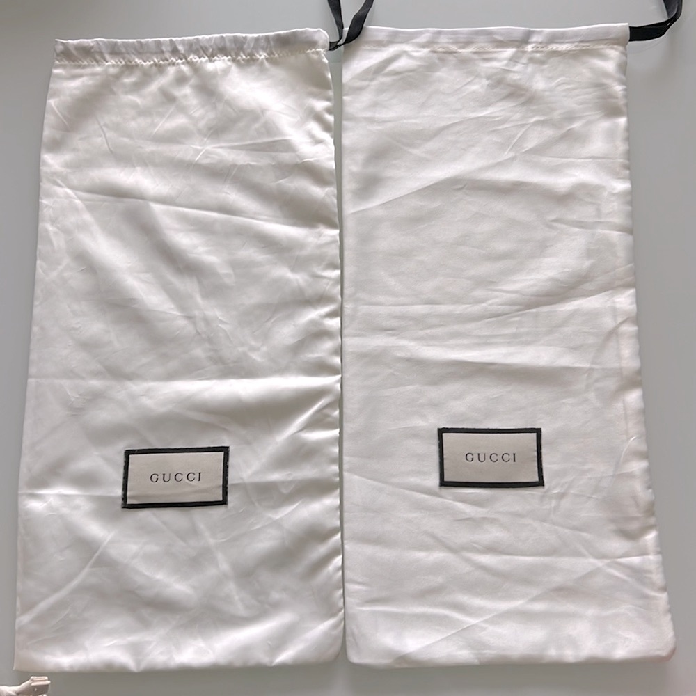 Gucci Silk cover dust bag storage
